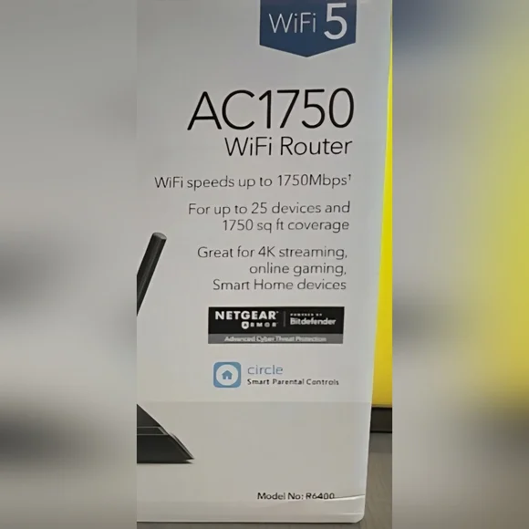 NETGEAR AC1750 Smart WiFi Router - Picture 13 of 14